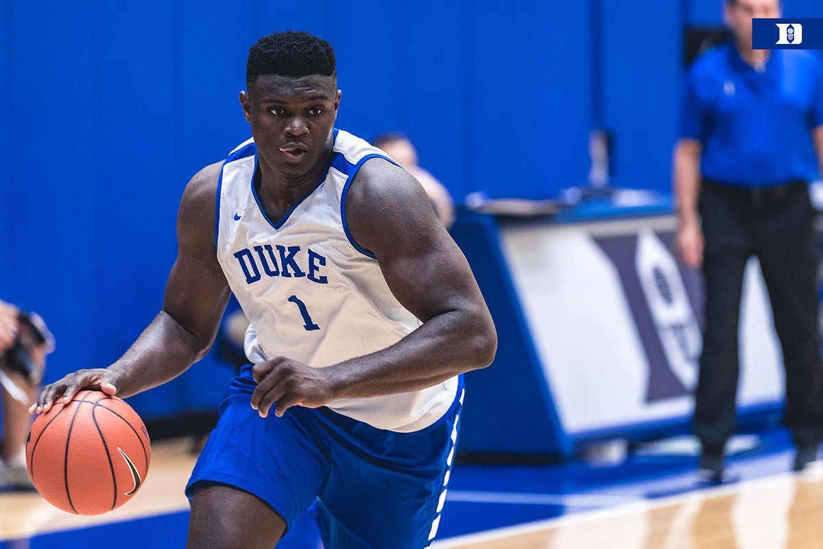 Coach K calls 6foot7, 285pound Zion Williamson 'graceful,' has no