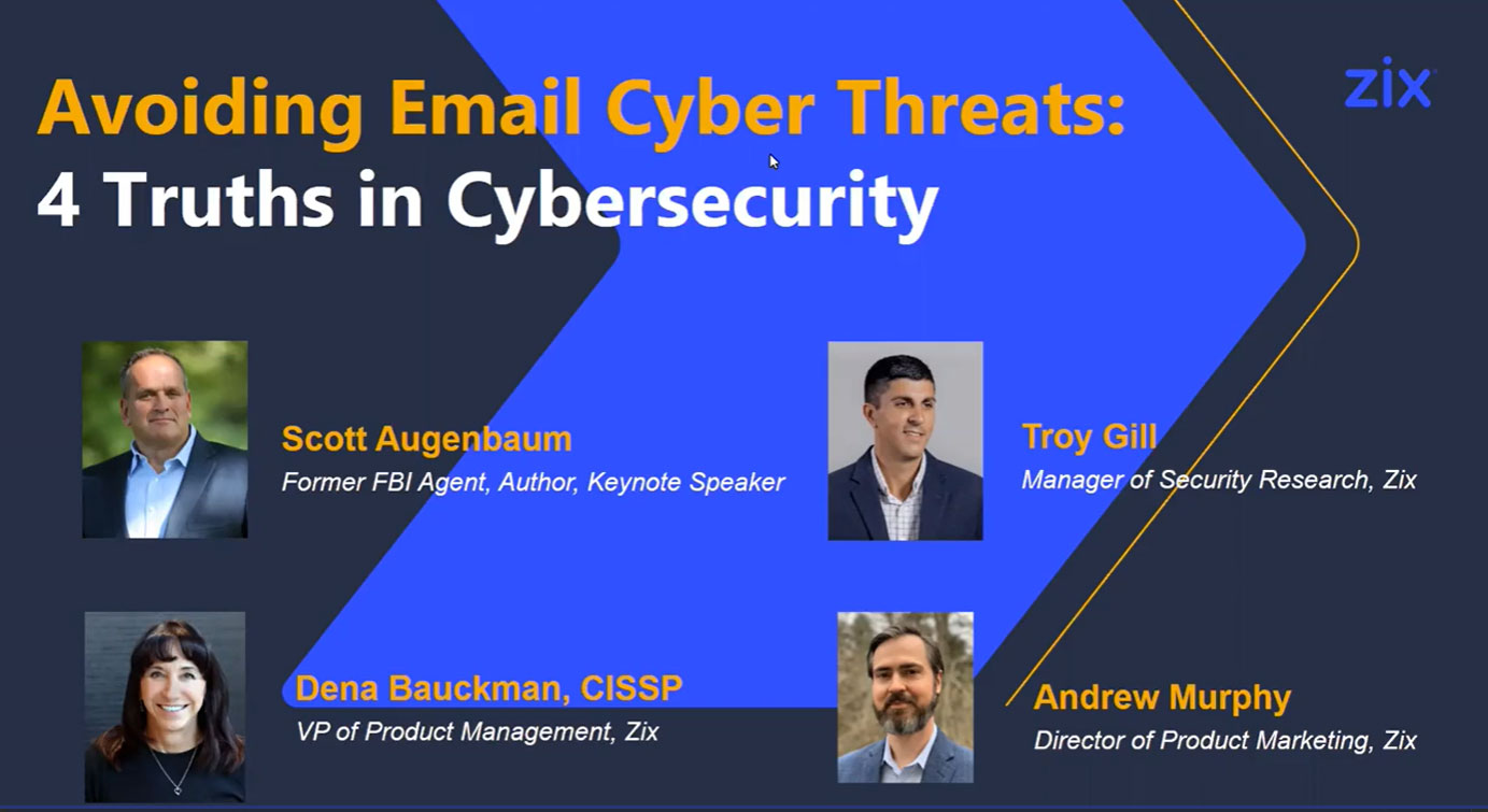 Avoiding Email Cyber Threats 4 Truths in Cybersecurity Zix