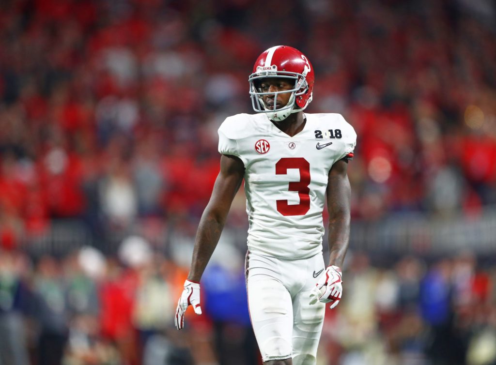 Calvin Ridley, WR, Alabama Zone Coverage