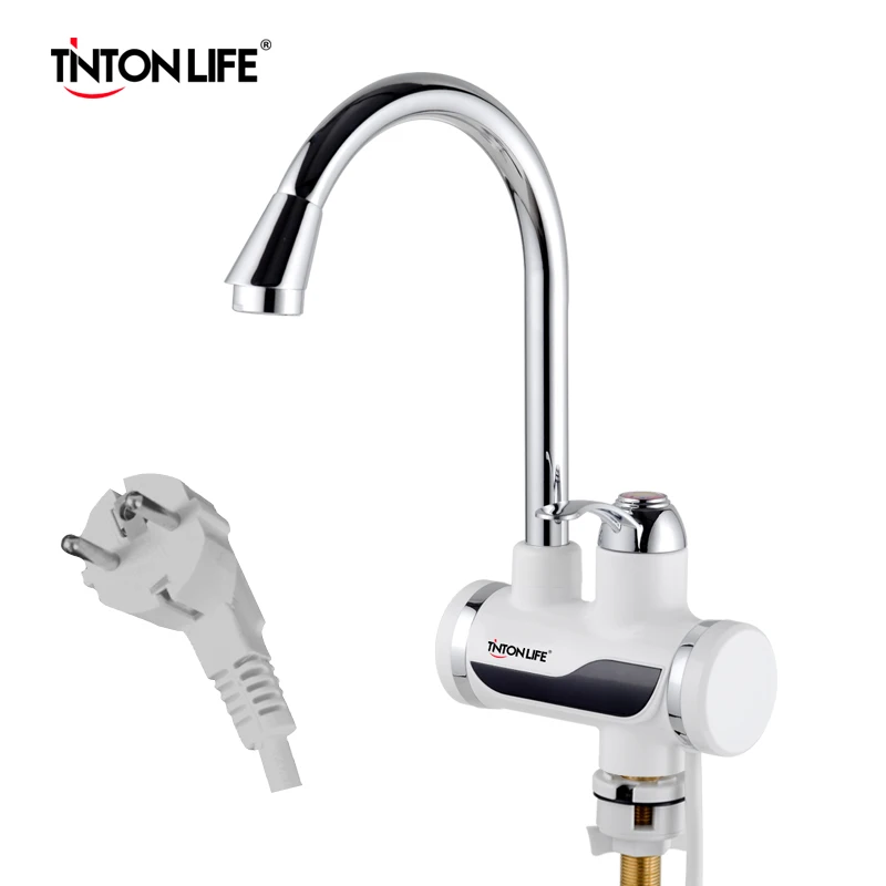 Tintonlife Eu Plug Tankless Instant Faucet Water Heater Instant