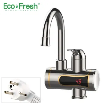 Cheap Product Hcknw Ecofresh Electric Kitchen Water Heater Tap Instant Hot Faucet Heater Cold Heating Faucet Tankless Instantaneous Water Heater Haj Camillesonthehill Co
