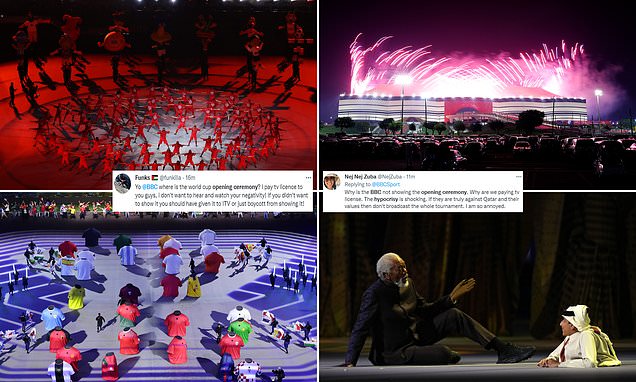 Bbc And Itv Will Not Show The 2022 World Cup Opening Ceremony Uk Sports News