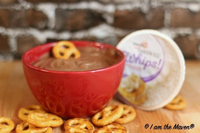 Easy Dessert: Whipped Hazelnut Yogurt Dip - I am the Maven®