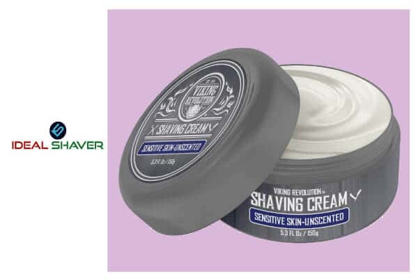 Luxury shaving cream for men
