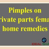 pimples home remedies