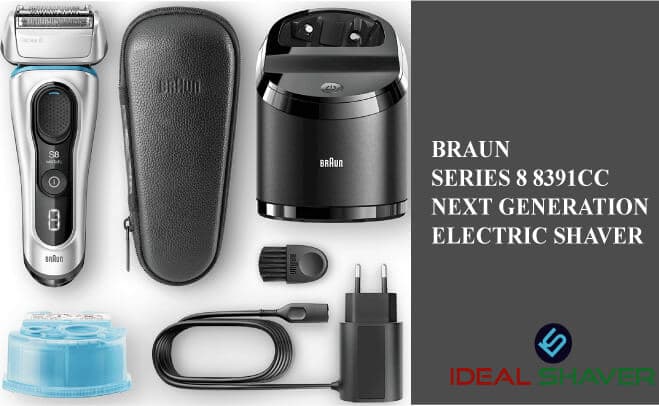 Braun Series 8 8391cc Next Generation Electric Shaver