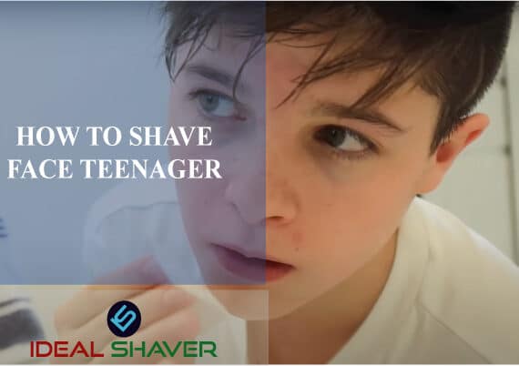 How to Shave Face Teenager