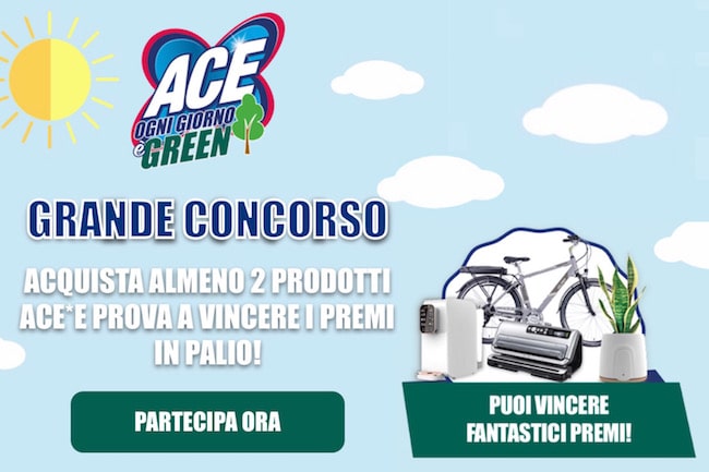 Ogni giorno è green concorso ACE: vinci bici elettriche, purificatori d’aria e molto altro