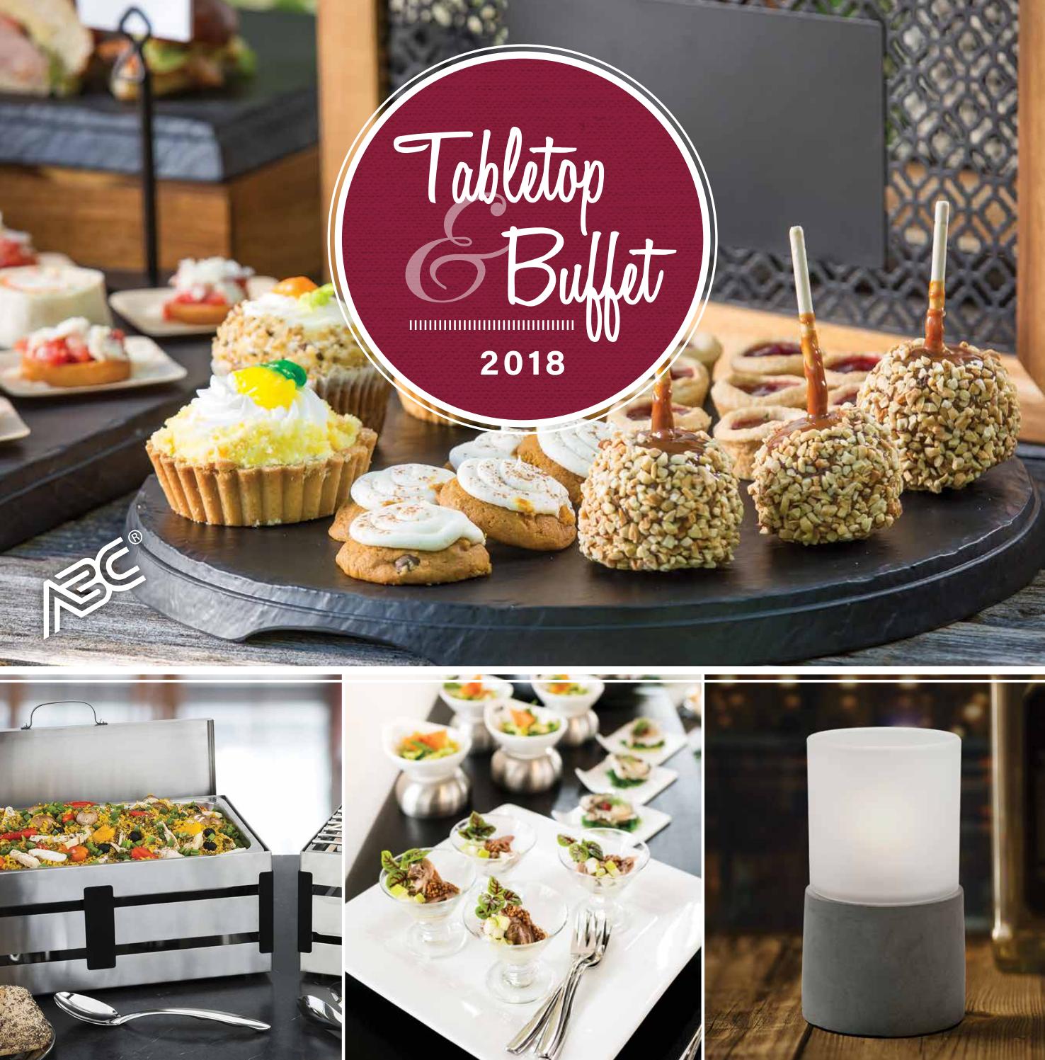 Abc Tabletop Buffet 2018 By Innovative Foodservice Issuu