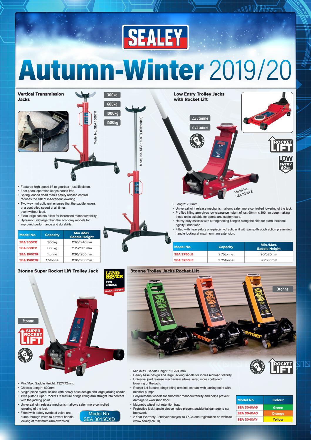 Sealey Leaflet Autumn Winter 2019 20 By Intercars Sa Issuu