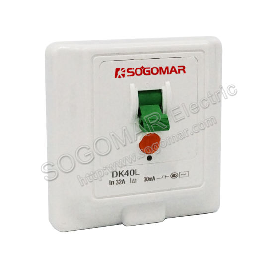 China Dk40l 32a 1p Silver Leakage Protection Switch For Water