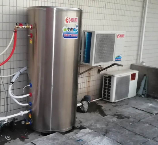 Economical Air Source Heat Pump Water Heater Floor Standing