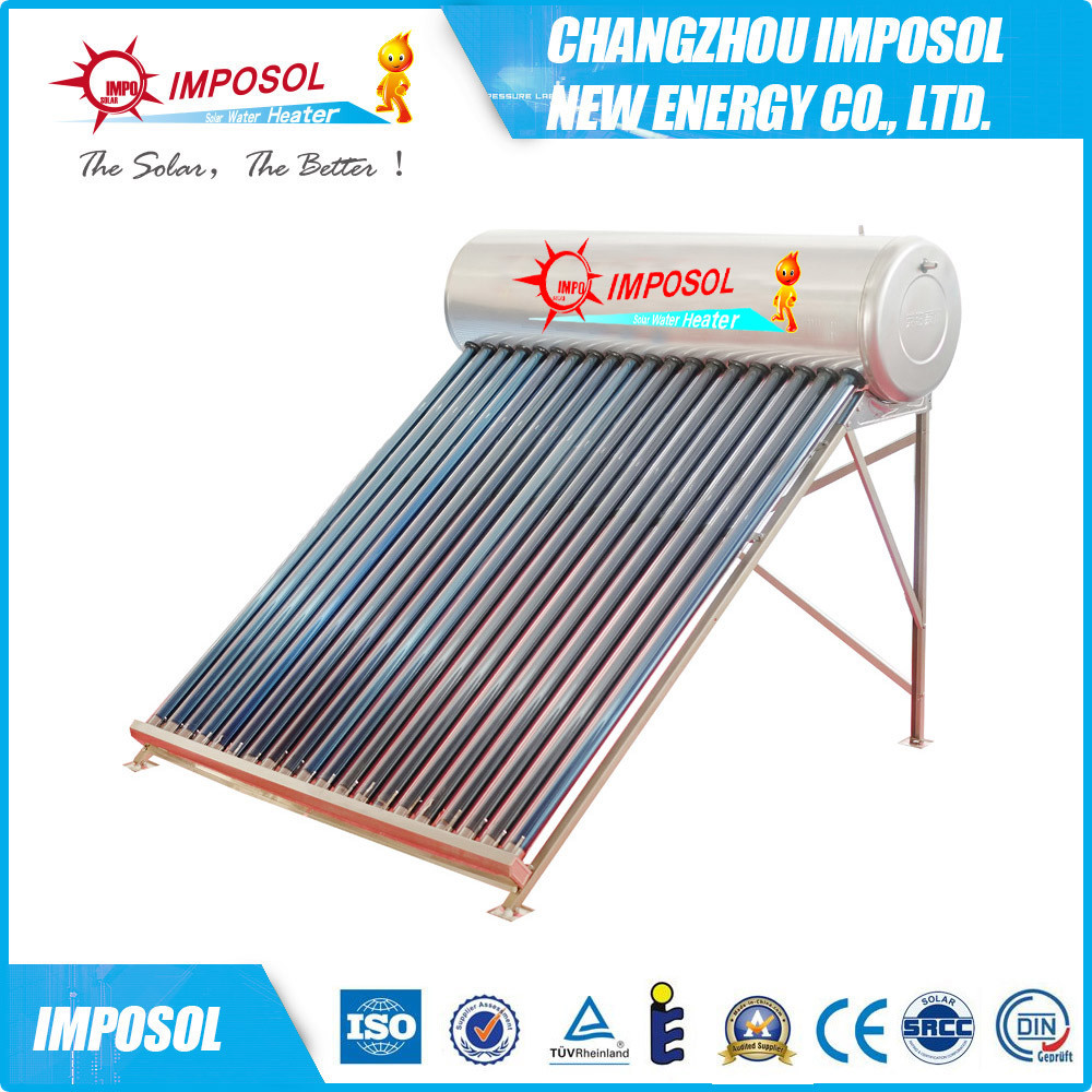China Sus304 Solar Water Heater For Kenya China Electric Solar