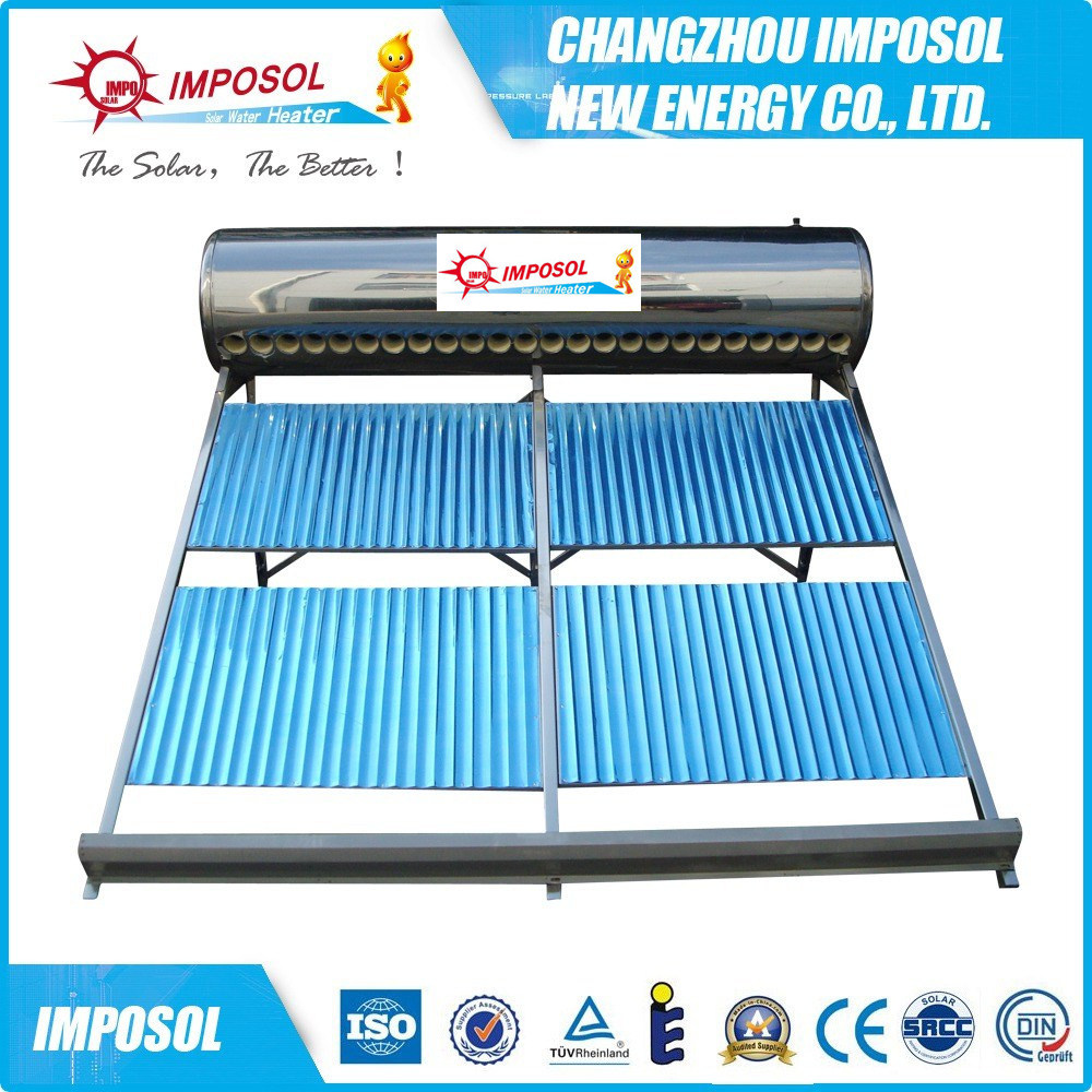 China 360 Liters Heat Pipe Pressurized Solar Water Heater For