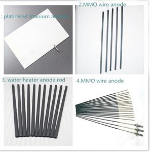 China Hot Sales Titanium Mmo Heater Water Anode For Water Box