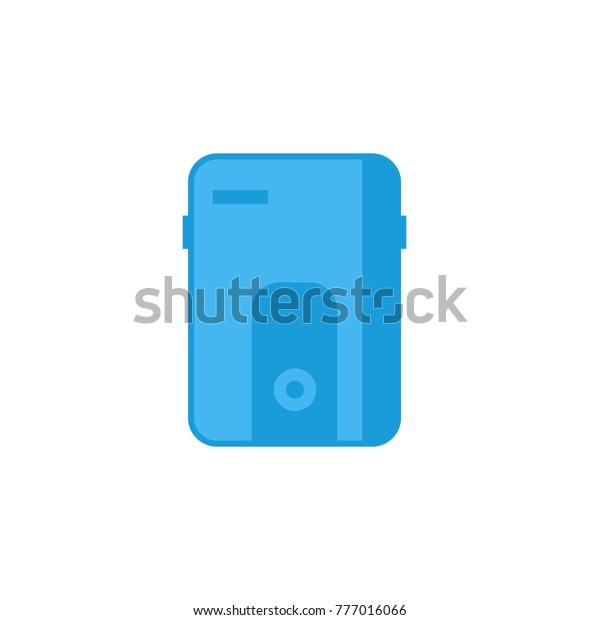 Tankless Water Heater Icon Vector Image Stock Vector Royalty Free