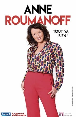 Poster Anne Roumanoff - Tout va bien 2019