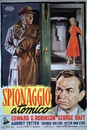 Poster Spionaggio atomico 1955