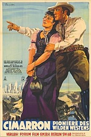 Poster Pioniere des wilden Westens 1931
