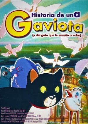 Poster Historia de una gaviota (y del gato que le enseñó a volar) 1998