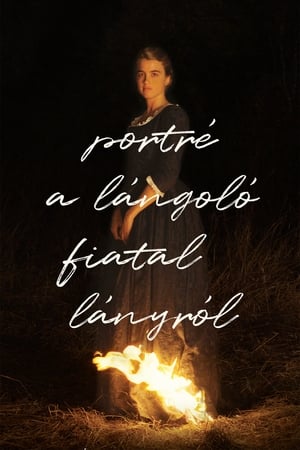 Poster Portré a lángoló fiatal lányról 2019