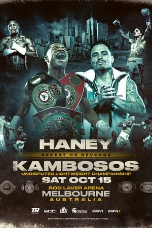 Poster Devin Haney vs. George Kambosos Jr. II 2022