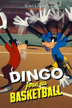 Poster Dingo Joue au Basketball 1946