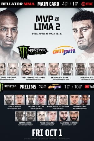 Poster Bellator 267: Lima vs. MVP 2 2021