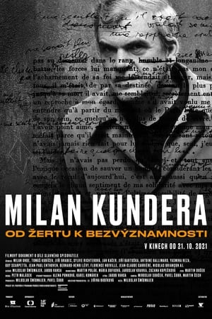 Poster Milan Kundera: od žertu k bezvýznamnosti 2021