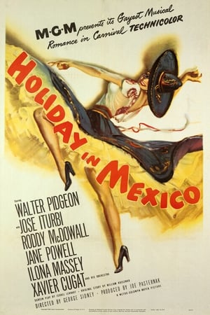 Poster Holiday in Mexico 1946