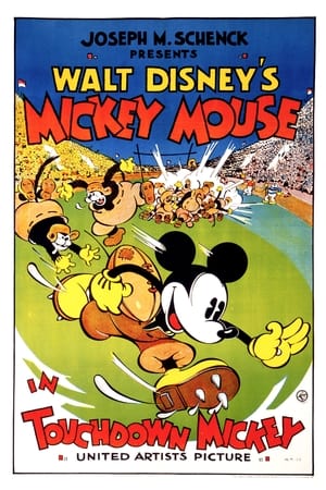 Poster Touchdown Mickey 1932