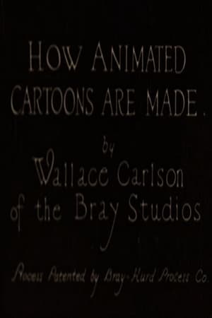 Poster How Animated Cartoons Are Made 1919