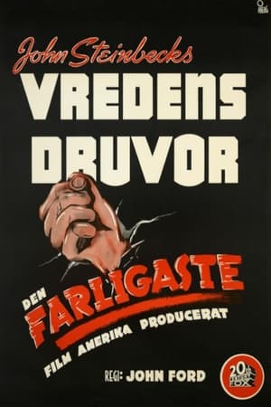 Poster Vredens druvor 1940