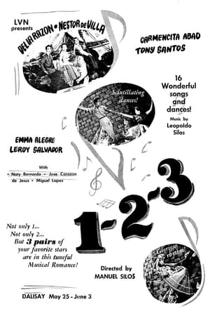 Poster 1-2-3 1955