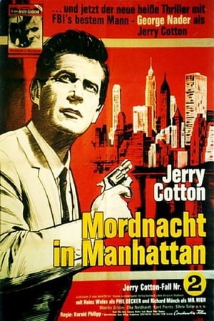 Poster Jerry Cotton - Mordnacht in Manhattan 1965