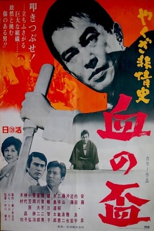 Poster やくざ非情史 血の盃 1969