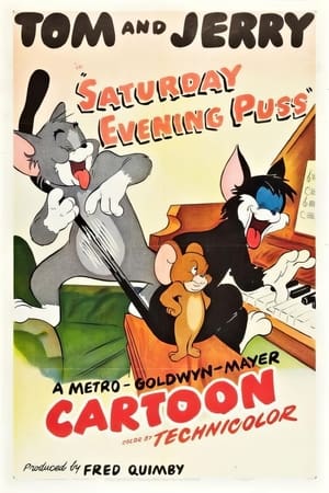 Poster Sobotni wieczór 1950