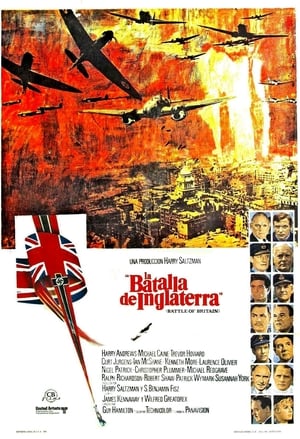 Poster La batalla de Inglaterra 1969