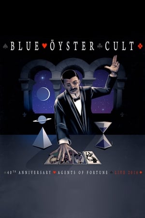 Poster Blue Öyster Cult ‎- 40th Anniversary - Agents Of Fortune - Live 2016 2020