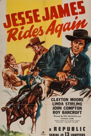 Poster Jesse James Rides Again 1947