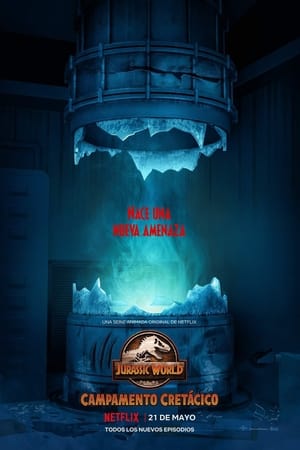 Poster Jurassic World: Campamento Cretácico Temporada 5 Dar el salto 2022