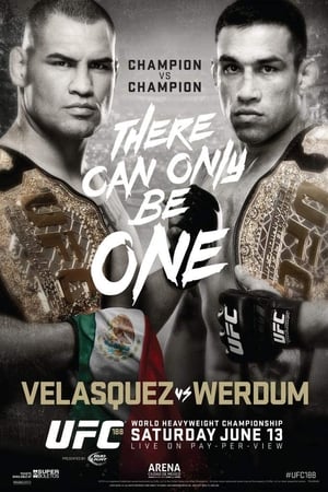 Poster UFC 188: Velasquez vs. Werdum 2015