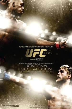 Poster UFC 165: Jones vs. Gustafsson 2013