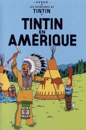 Poster Tintin i Amerika 1992