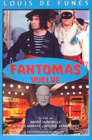 Poster Fantomas vuelve 1965