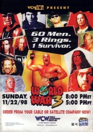 Poster WCW World War 3 1998 1998