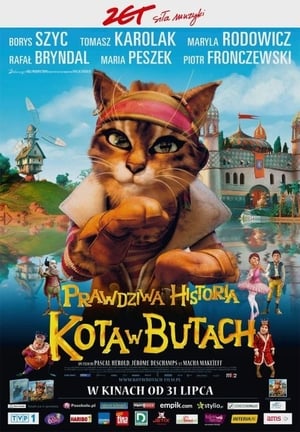 Poster Prawdziwa historia Kota w Butach 2009