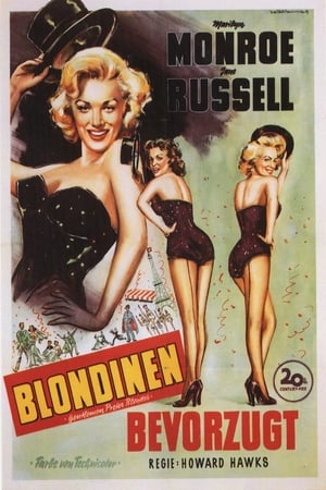 Poster Blondinen bevorzugt 1953
