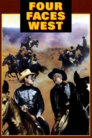 Poster Four Faces West 1948