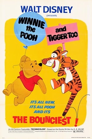 Poster Winnie the Pooh and Tigger Too 1974